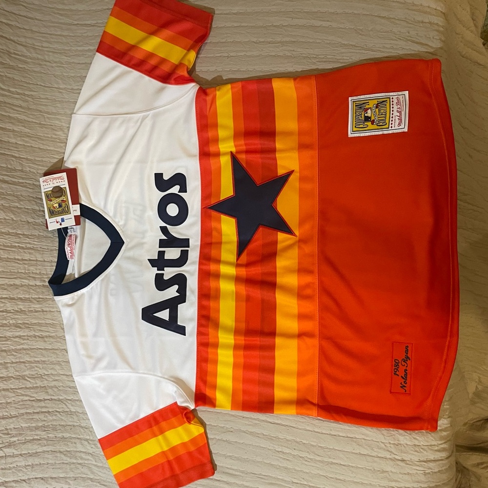 Men’s Houston Astros Nolan Ryan Jersey.